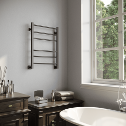 Полотенцесушитель водяной Stinox Classic 50x70 черный матовый