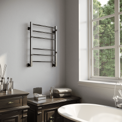 Полотенцесушитель водяной Stinox Classic 50x70 черный глянец