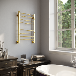 Полотенцесушитель водяной Stinox Classic 50x80 золото глянец