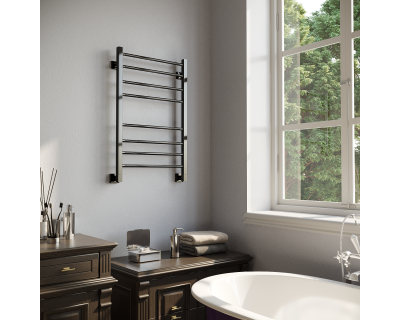 Полотенцесушитель водяной Stinox Classic 50x80 черный глянец