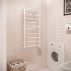 Полотенцесушитель водяной Stinox Corsa 50x100 белый глянец