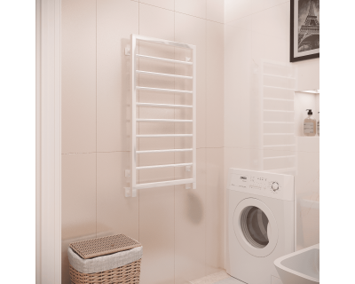 Полотенцесушитель водяной Stinox Corsa 50x100 белый глянец