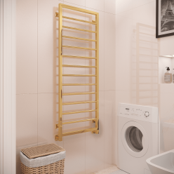 Полотенцесушитель водяной Stinox Corsa 50x140 золото