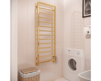 Полотенцесушитель водяной Stinox Corsa 50x140 золото