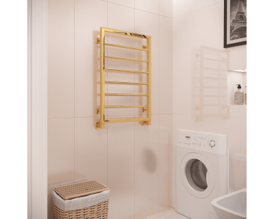 Полотенцесушитель водяной Stinox Corsa 50x80 золото