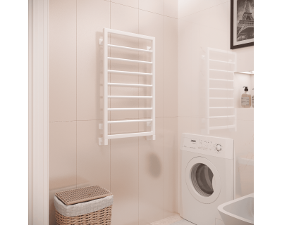 Полотенцесушитель водяной Stinox Corsa 50x90 белый матовый