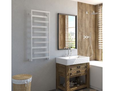 Полотенцесушитель водяной Stinox Corsica 50x120 белый глянец