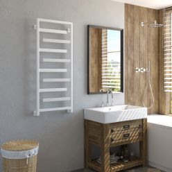 Полотенцесушитель водяной Stinox Corsica 50x120 белый матовый