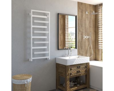 Полотенцесушитель водяной Stinox Corsica 50x120 белый матовый