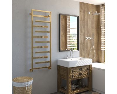 Полотенцесушитель водяной Stinox Corsica 50x140 золото