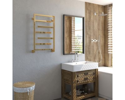 Полотенцесушитель водяной Stinox Corsica 50x80 золото