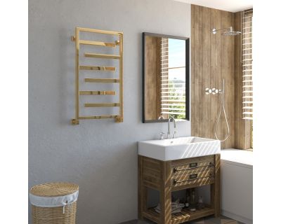 Полотенцесушитель водяной Stinox Corsica 50x90 золото