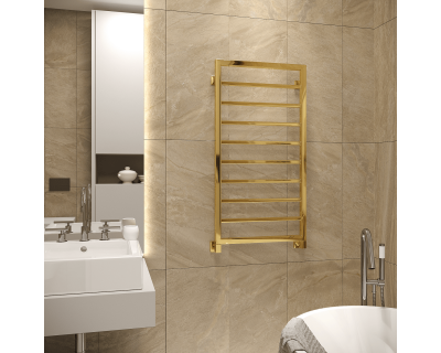 Полотенцесушитель водяной Stinox Croma 50x100 золото