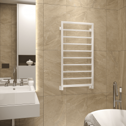 Полотенцесушитель водяной Stinox Croma 50x100 белый глянец