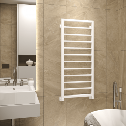 Полотенцесушитель водяной Stinox Croma 50x120 белый матовый