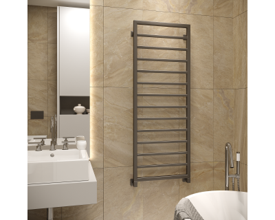 Полотенцесушитель водяной Stinox Croma 50x140 черный матовый