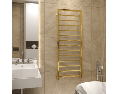 Полотенцесушитель водяной Stinox Croma 50x140 золото