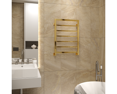 Полотенцесушитель водяной Stinox Croma 50x70 золото