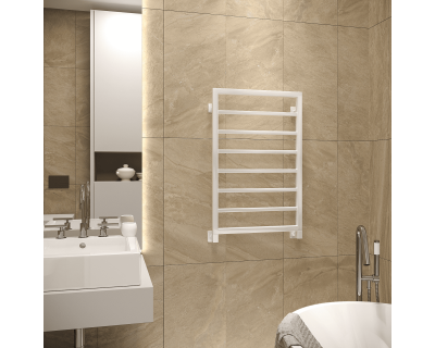 Полотенцесушитель водяной Stinox Croma 50x80 белый глянец