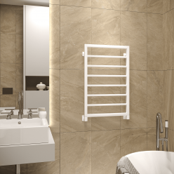 Полотенцесушитель водяной Stinox Croma 50x80 белый матовый