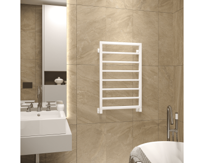 Полотенцесушитель водяной Stinox Croma 50x80 белый матовый