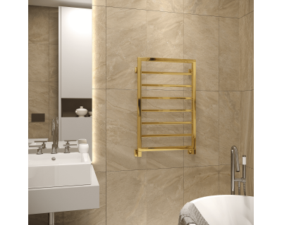 Полотенцесушитель водяной Stinox Croma 50x80 золото