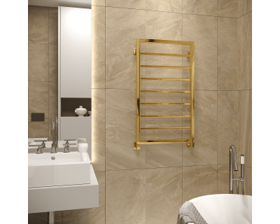 Полотенцесушитель водяной Stinox Croma 50x90 золото