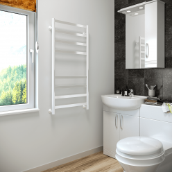 Полотенцесушитель водяной Stinox Maxima 50x100 белый глянец