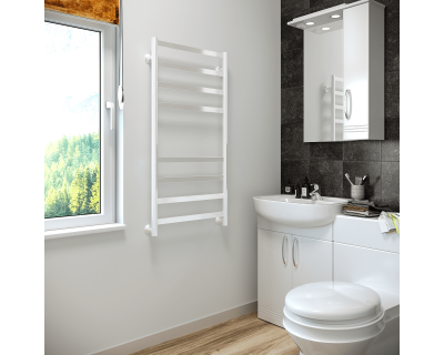 Полотенцесушитель водяной Stinox Maxima 50x100 белый глянец