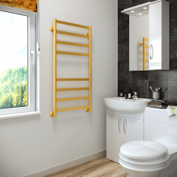 Полотенцесушитель водяной Stinox Maxima 50x100 золото сатин