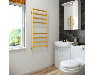 Полотенцесушитель водяной Stinox Maxima 50x100 золото сатин