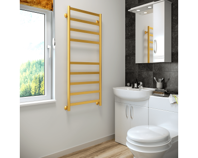 Полотенцесушитель водяной Stinox Maxima 50x120 золото сатин