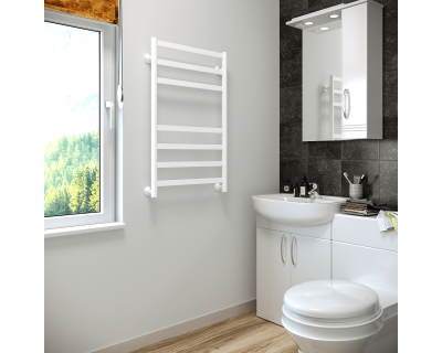 Полотенцесушитель водяной Stinox Maxima 50x80 белый матовый