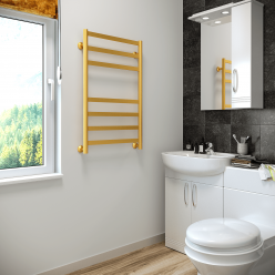 Полотенцесушитель водяной Stinox Maxima 50x80 золото сатин