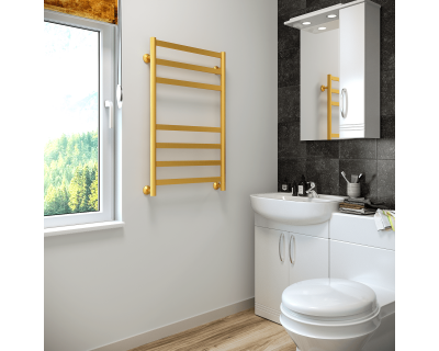 Полотенцесушитель водяной Stinox Maxima 50x80 золото сатин