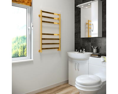 Полотенцесушитель водяной Stinox Maxima 50x80 золото глянец