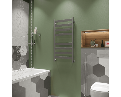 Полотенцесушитель водяной Stinox Napoli 50x100 черный матовый