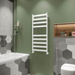 Полотенцесушитель водяной Stinox Napoli 50x120 белый матовый