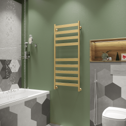 Полотенцесушитель водяной Stinox Napoli 50x120 золото сатин