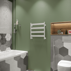 Полотенцесушитель водяной Stinox Napoli 50x50 сатин