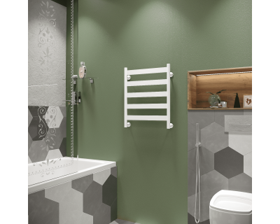 Полотенцесушитель водяной Stinox Napoli 50x60 белый матовый