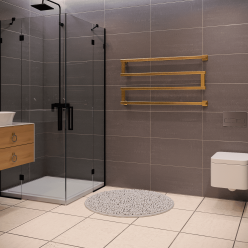 Полотенцесушитель водяной Stinox Optima 50x100 золото сатин