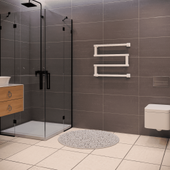 Полотенцесушитель водяной Stinox Optima 50x60 белый матовый