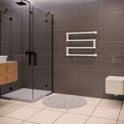 Полотенцесушитель водяной Stinox Optima 50x70 белый матовый