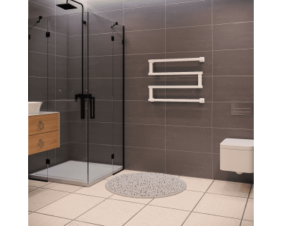 Полотенцесушитель водяной Stinox Optima 50x70 белый матовый