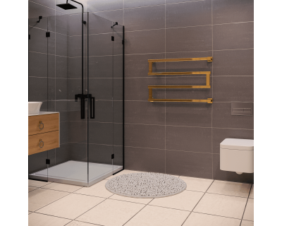 Полотенцесушитель водяной Stinox Optima 50x80 золото глянец