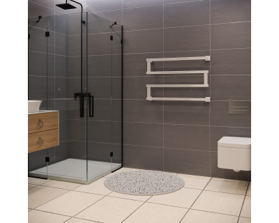 Полотенцесушитель водяной Stinox Optima 50x80 белый глянец