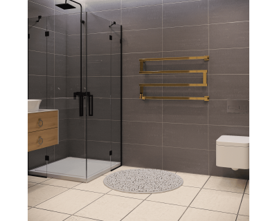 Полотенцесушитель водяной Stinox Optima 50x90 золото глянец