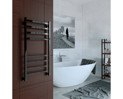 Полотенцесушитель водяной Stinox Prestige 50x100 черный глянец