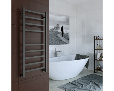 Полотенцесушитель водяной Stinox Prestige 50x120 черный матовый